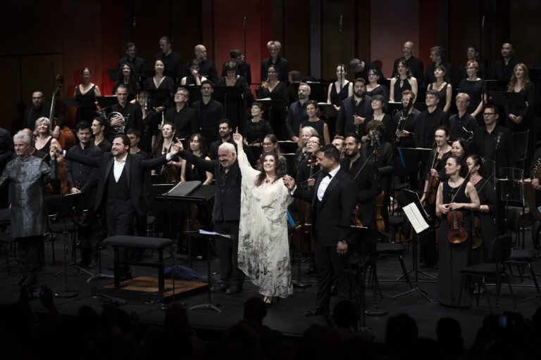 Représentation en version concert de l’opéra Les Pêcheurs de Perle de Georges Bizet  (1838-1875) le samedi 19 juillet 2025 au Grand Théâtre de Provence. DIRECTION MUSICALE : Marc Minkowski. ORCHESTRE : Les Musiciens du Louvre. LEÏLA : Elsa Benoit.